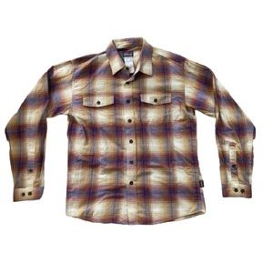 Patagonia Organic Cotton Flannel Size Small EUC
